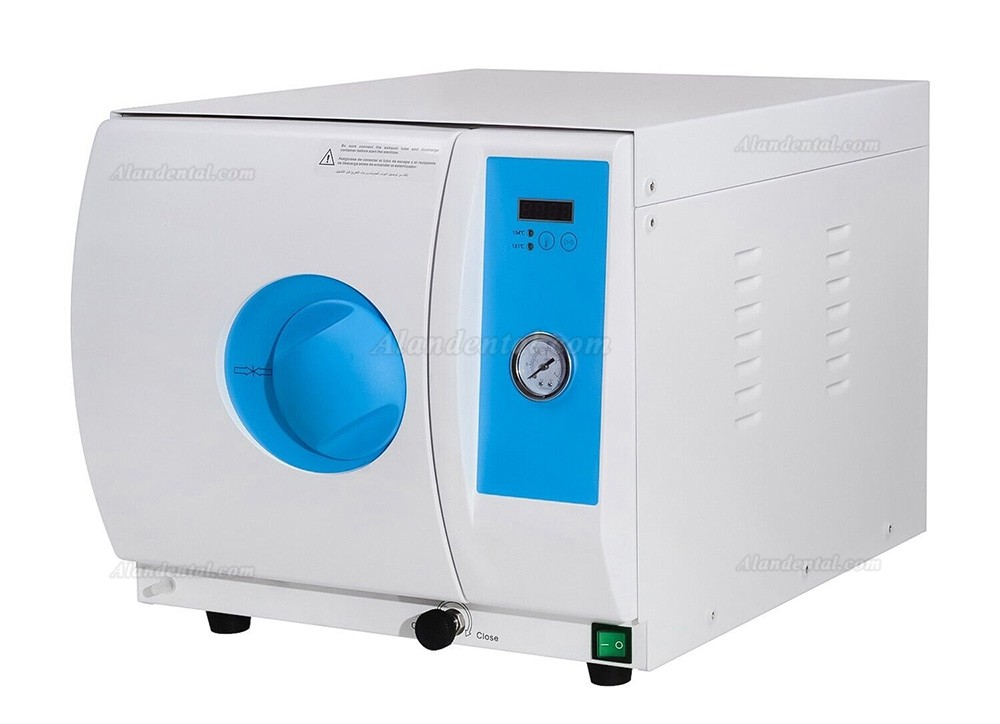 Dental 18L Autoclave Steam Sterilizer LED Display E118 Class N